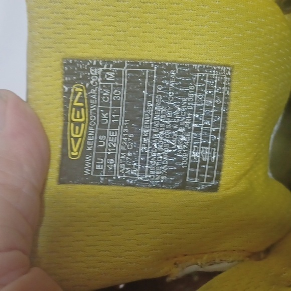 KEEN HEAVY DUTY WORK BOOTS SIZE 12EE STEEL TOE WATER PROOF main image 5